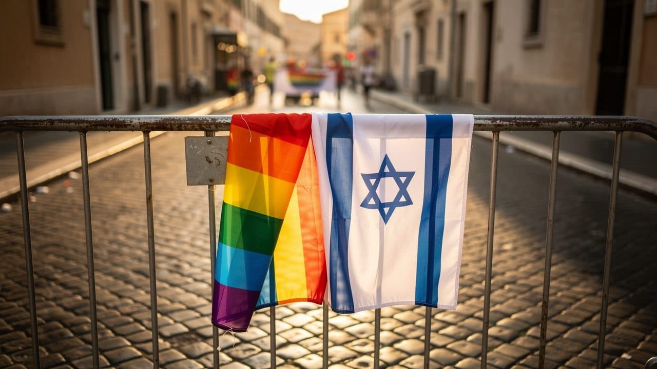 La marcha del Orgullo de Roma excluye a la única organización judía LGBTIQ de Italia por su postura sobre Gaza