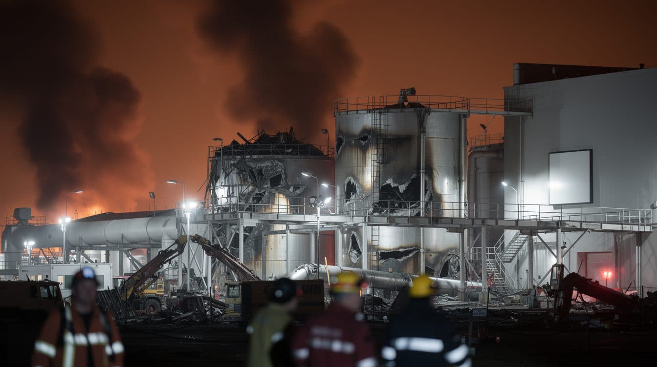 Ucrania ataca con drones instalaciones industriales en Rusia: incendios en Tula y Yaroslavl