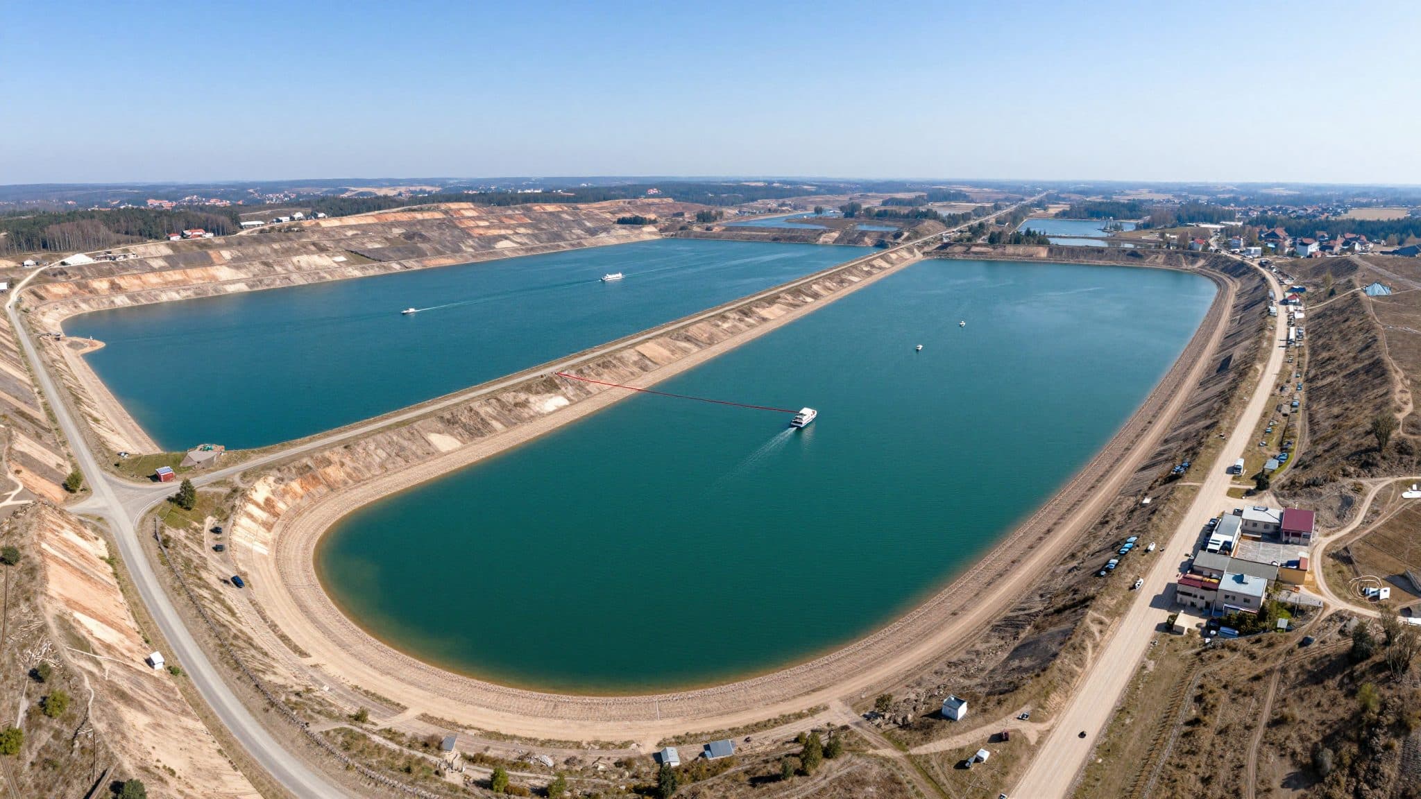 Se abre el Distrito Lacustre de Lusacia: se completa el mayor paisaje lacustre artificial de Europa