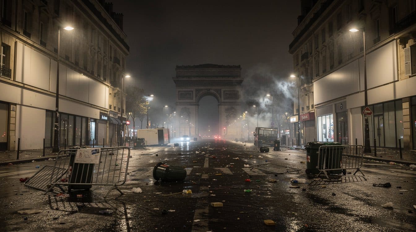 Ola de violencia en Francia tras la victoria del PSG en la Champions: cientos de detenidos y agentes heridos