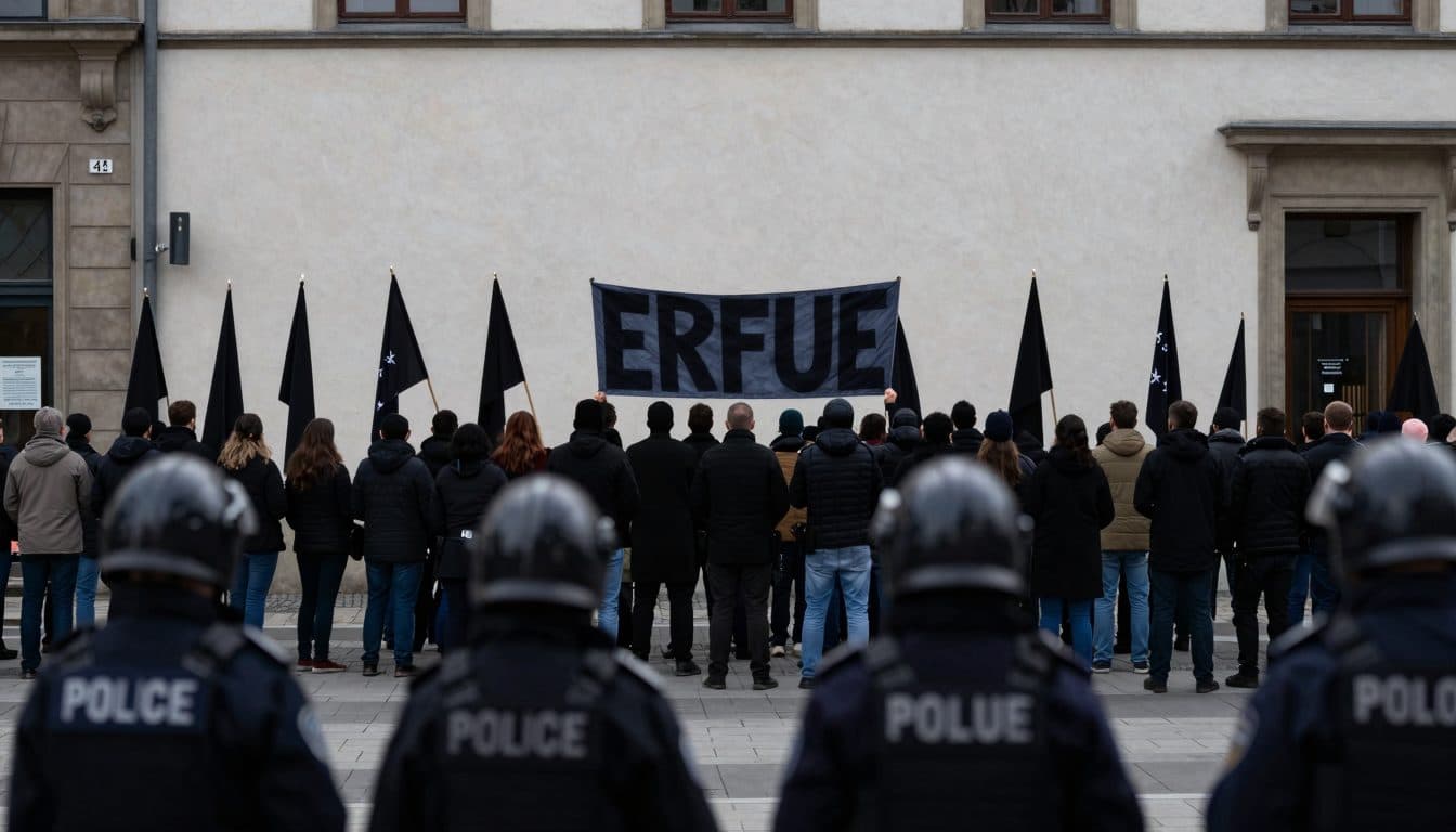 Congreso federal de la AfD en Erfurt: se esperan decenas de miles de manifestantes y un gran despliegue policial