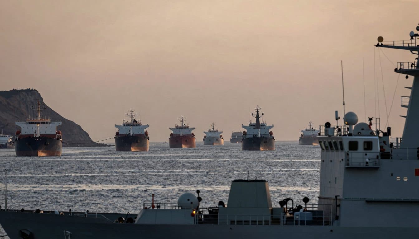 EE. UU. anuncia bloqueo naval contra puertos iraníes y exige un arancel del 20 por ciento sobre las cargas que transiten por el estrecho de Ormuz
