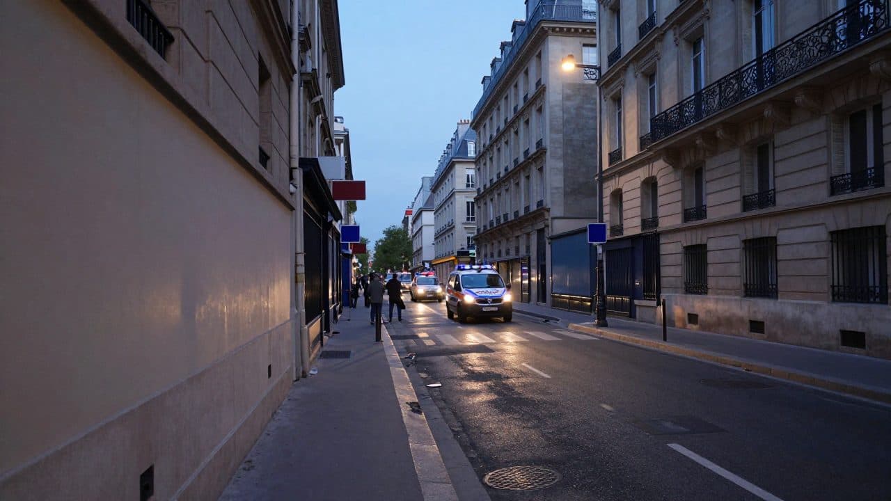 ParísLa fiscalía antiterrorista sigue el无悔 tras disparos desde un coche