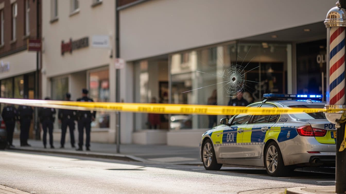 Disparos contra una barbería en Westerland en Sylt – un sospechoso detenido, segunda persona fugada