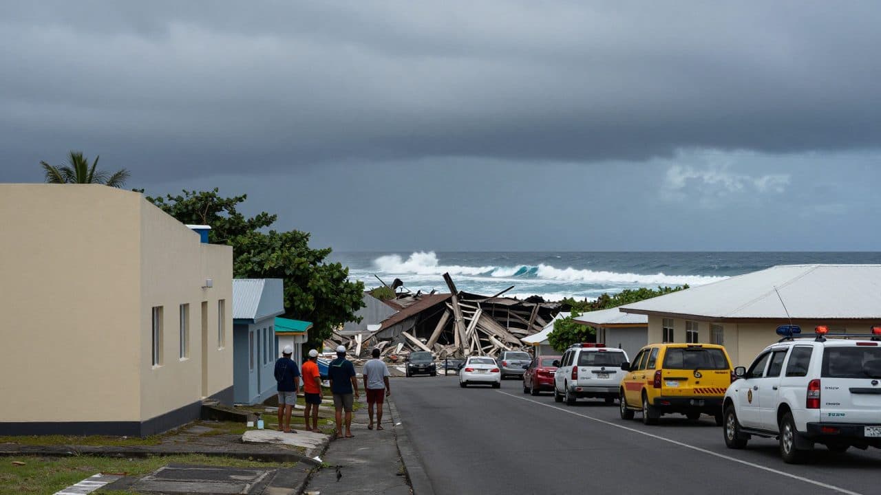 Terremoto en Vanuatu: magnitud 6,9 en la costa