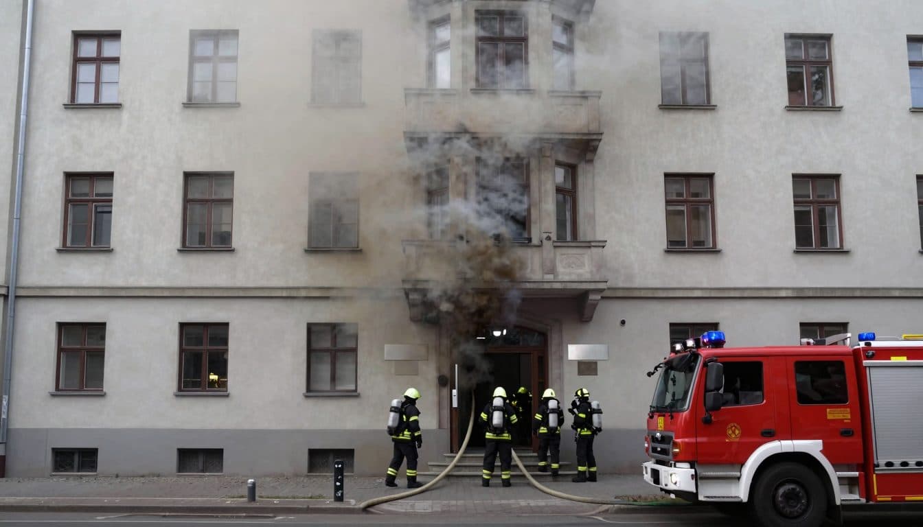 Batería de patinete eléctrico en escalera de Viena se incendia – residentes rescatados por la ventana