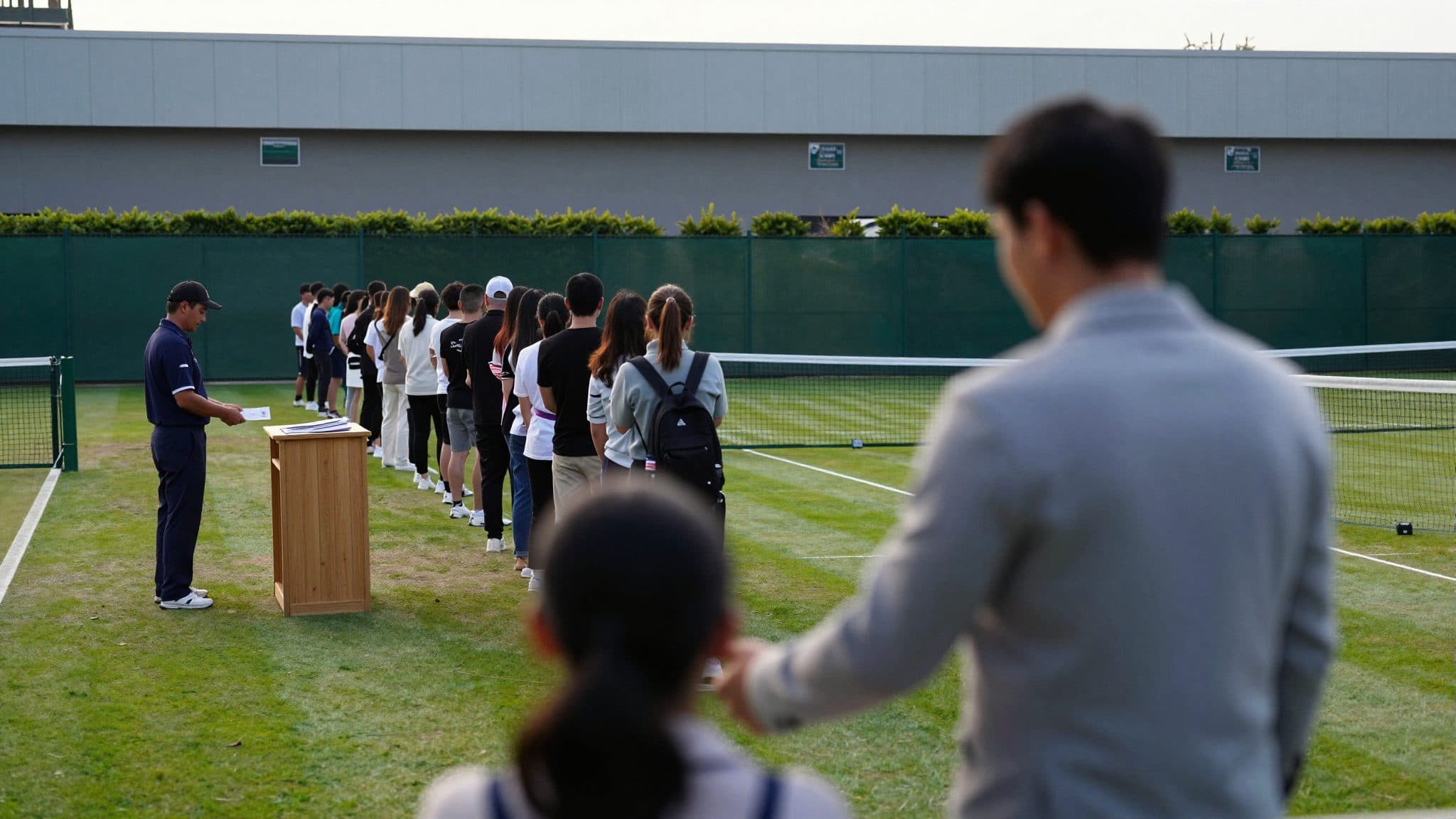 La princesa Kate visita Wimbledon y se encuentra inesperadamente con aficionados