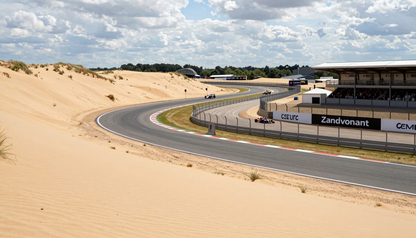 Antonelli marca el mejor tiempo en el único entrenamiento en Zandvoort
