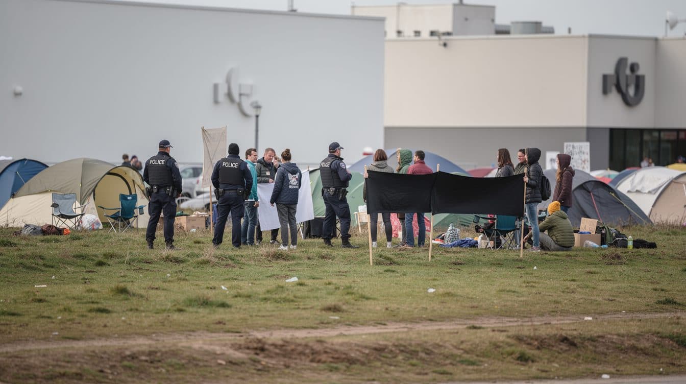 Tribunal prohíbe inicio de protesta climática con Greta Thunberg frente a central de gas en Werne