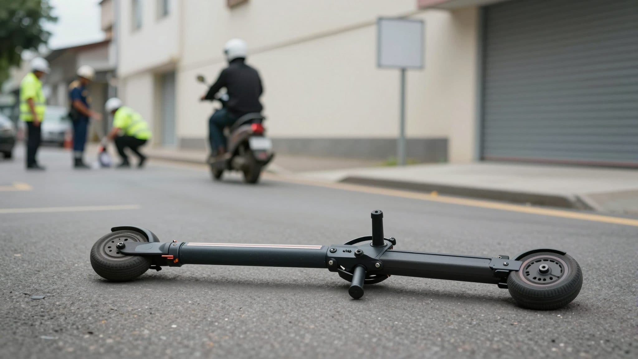 TITULAR: Accidente de patinete eléctrico en Bad Hall: reaniman a un hombre sin casco