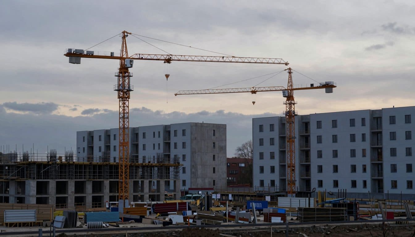 Los permisos de construcción en Alemania vuelven a aumentar – persiste un déficit de aproximadamente un millón de viviendas
