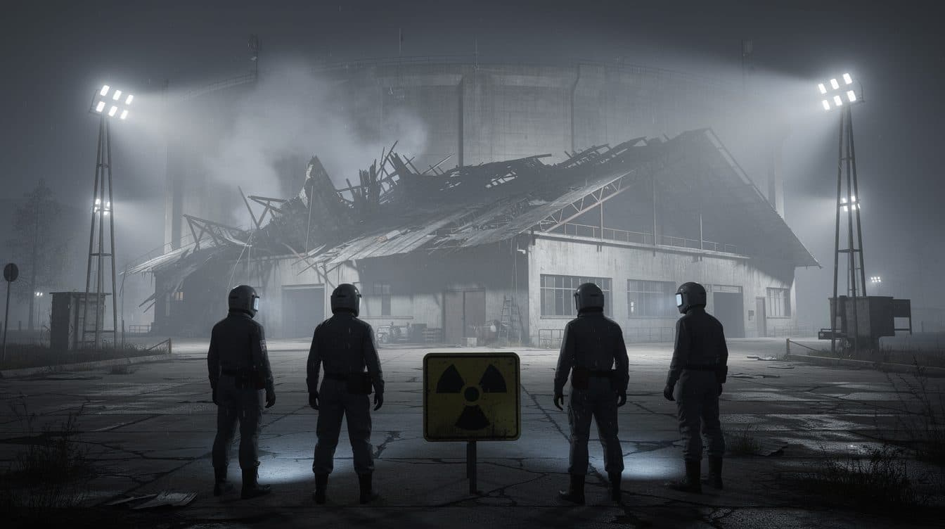 Ataque con drones ruso alcanza almacén de combustible nuclear gastado en la zona de exclusión de Chernóbil