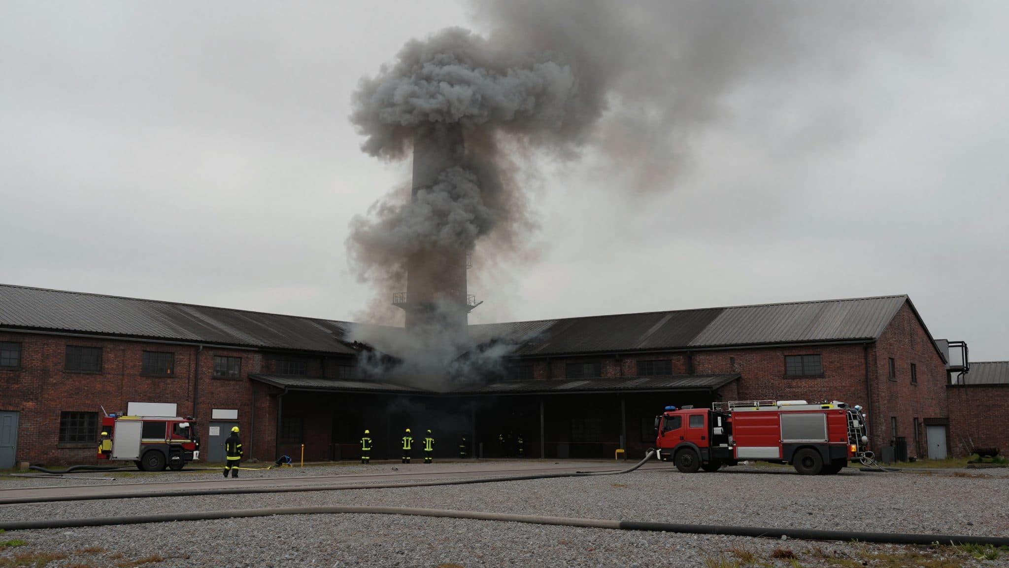 Gran incendio en el taller de locomotoras de vapor de Meiningen: más de 100 efectivos luchan contra las llamas en dos naves
