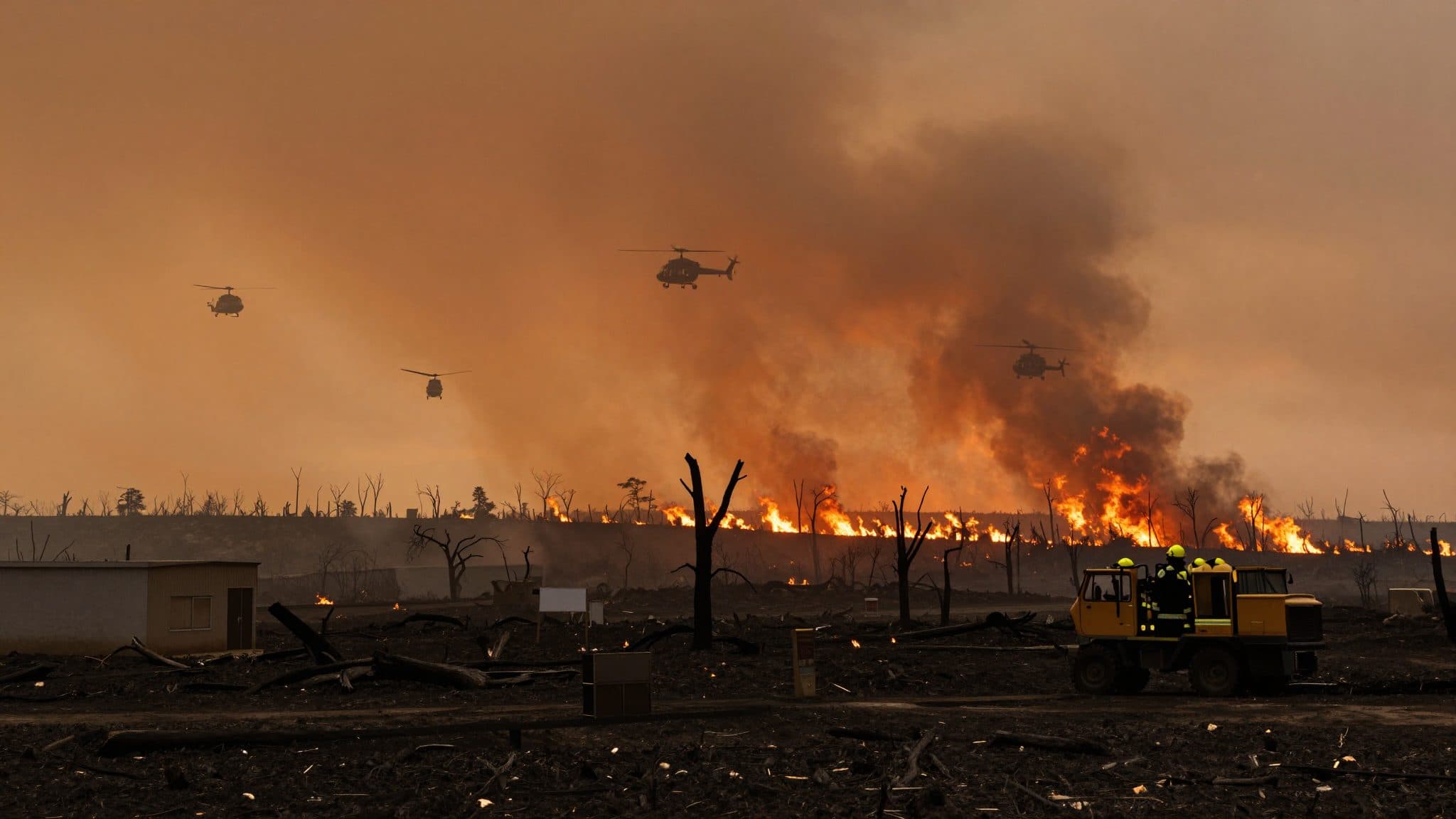 Incendio forestal al noreste de Madrid arrasa 26.000 hectáreas: ola de calor y fuertes vientos agravan la situación