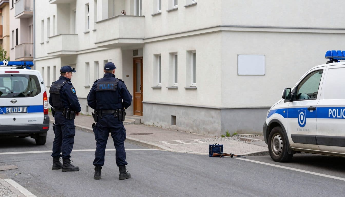 Hombre de 42 años en Viena amenaza a policías con uso de arma de fuego