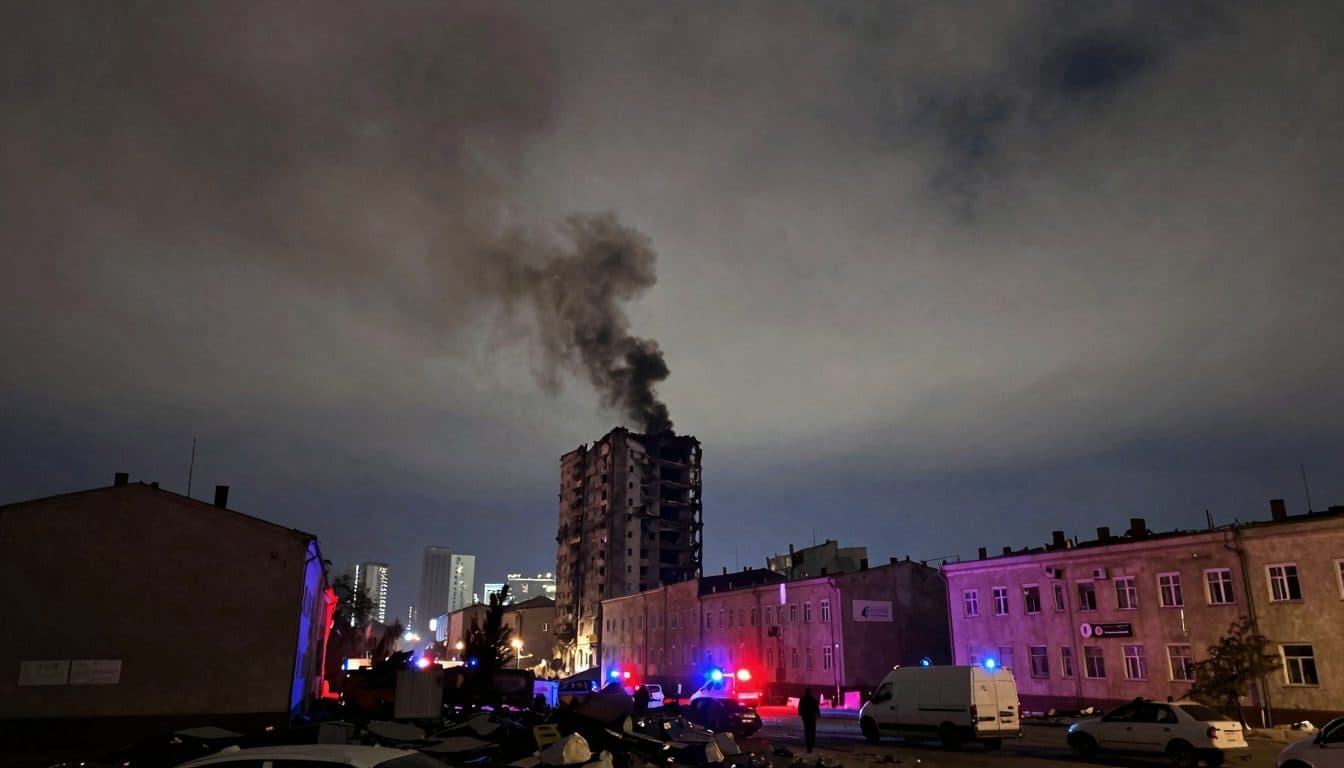 Nuevo ataque con misiles contra Kiev: al menos diez heridos, entre ellos un niño