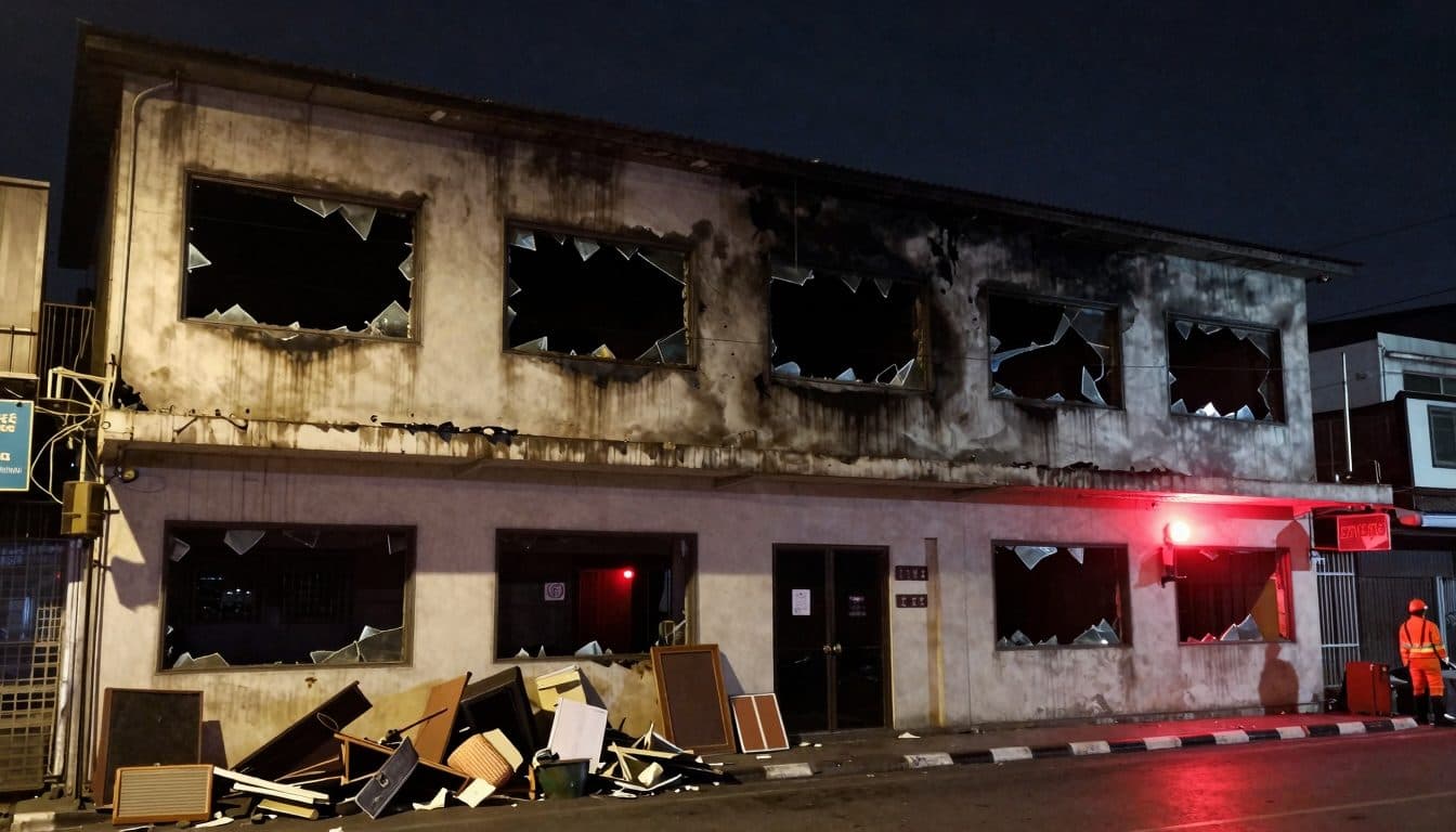 Incendio en pub de Bangkok deja 27 muertos – testigos hablan de salidas de emergencia bloqueadas