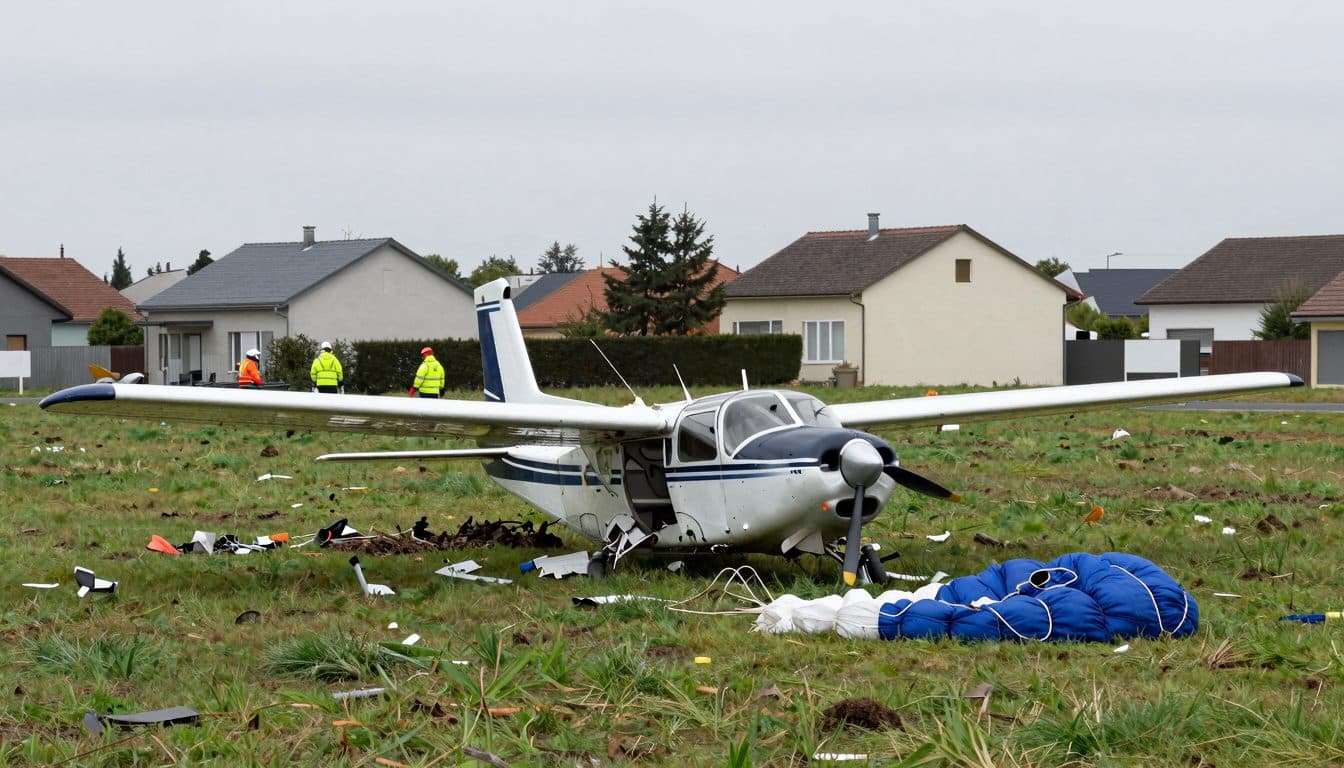 Once muertos en el accidente de una avioneta cerca de Nancy, en el este de Francia