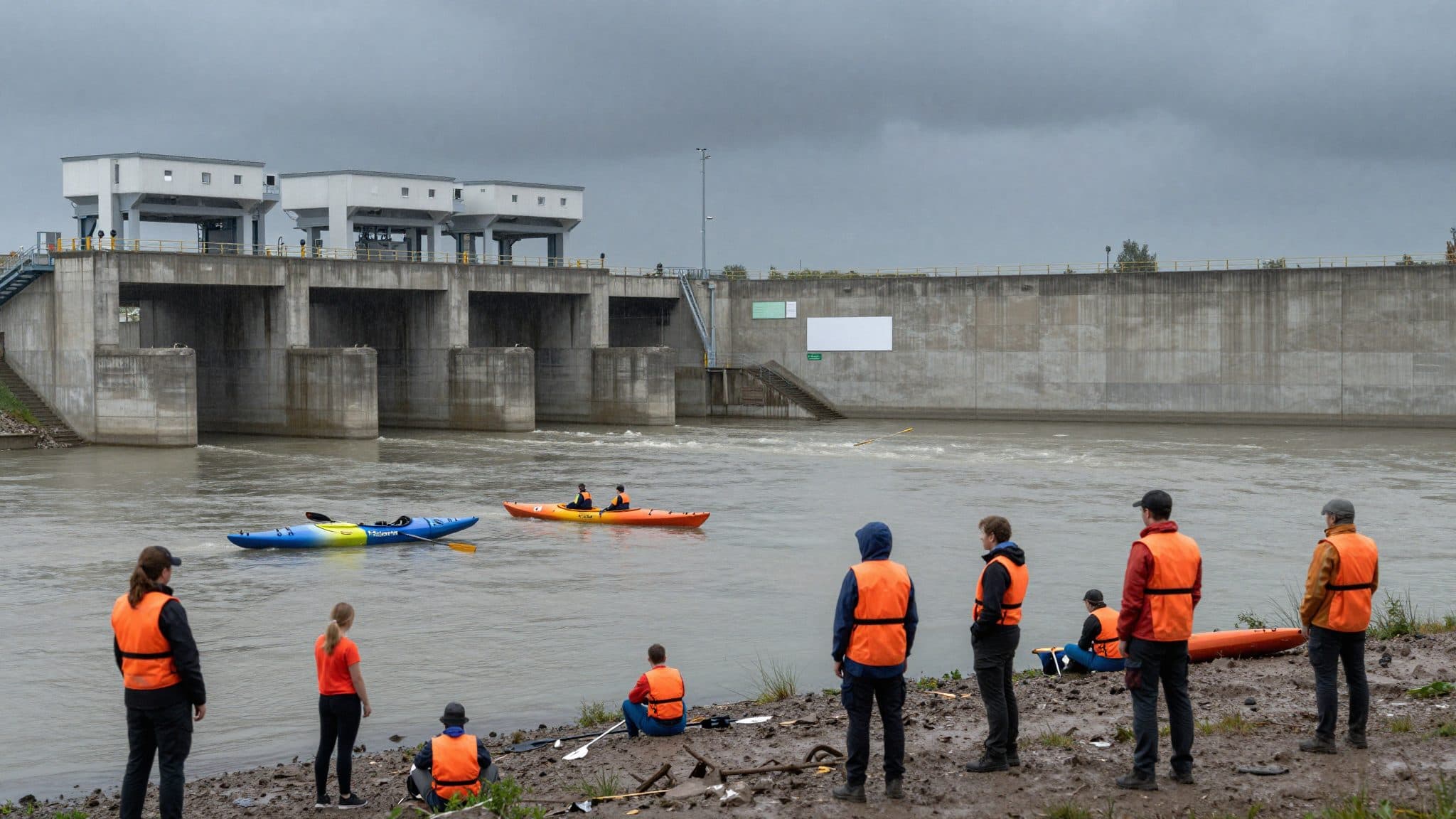 Ocho personas rescatadas en un accidente de bote en el Danubio cerca de Ybbs-Persenbeug