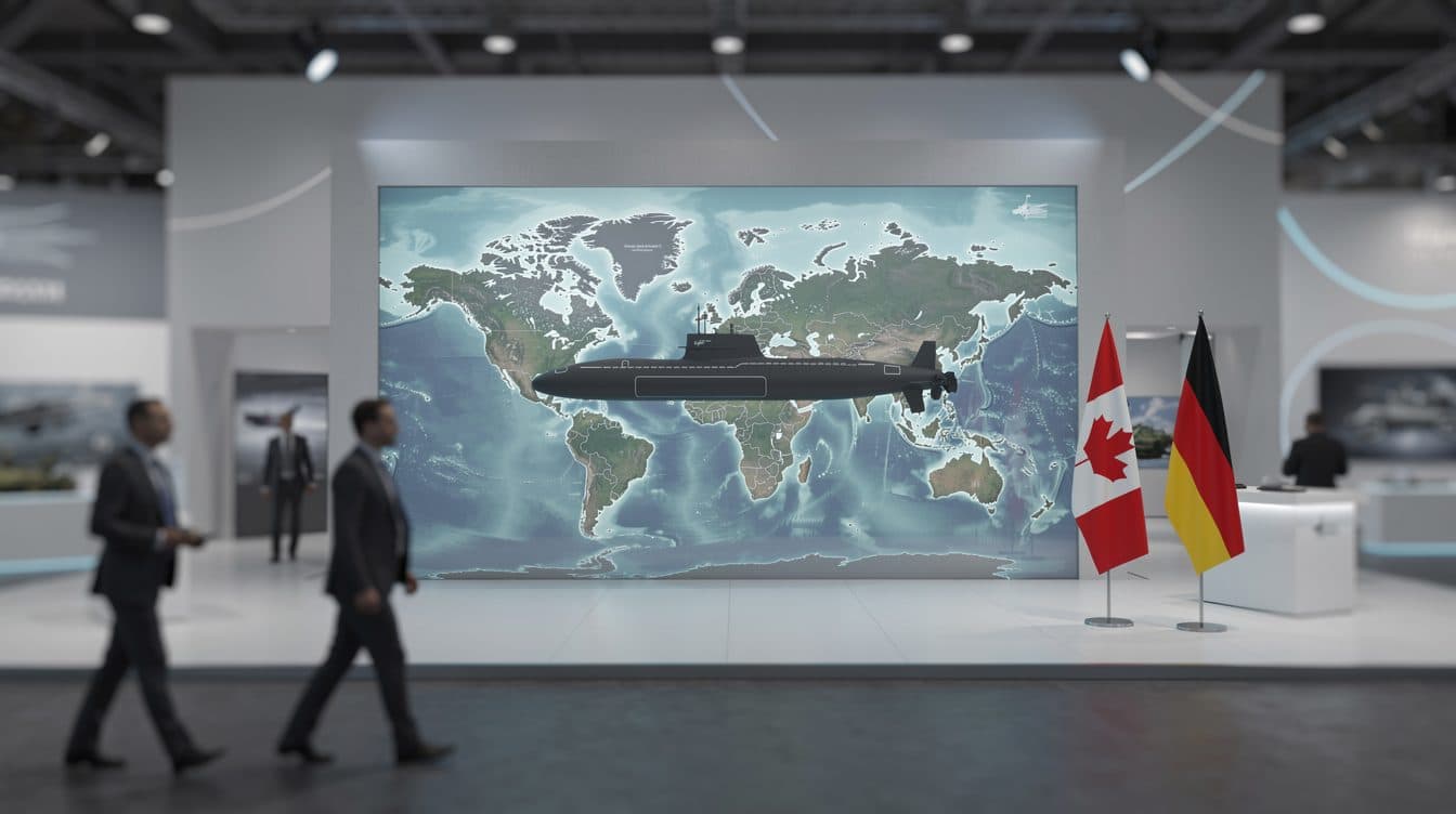 Pistorius promueve en Canadá un megacontrato de submarinos alemanes en plena reconfiguración geopolítica