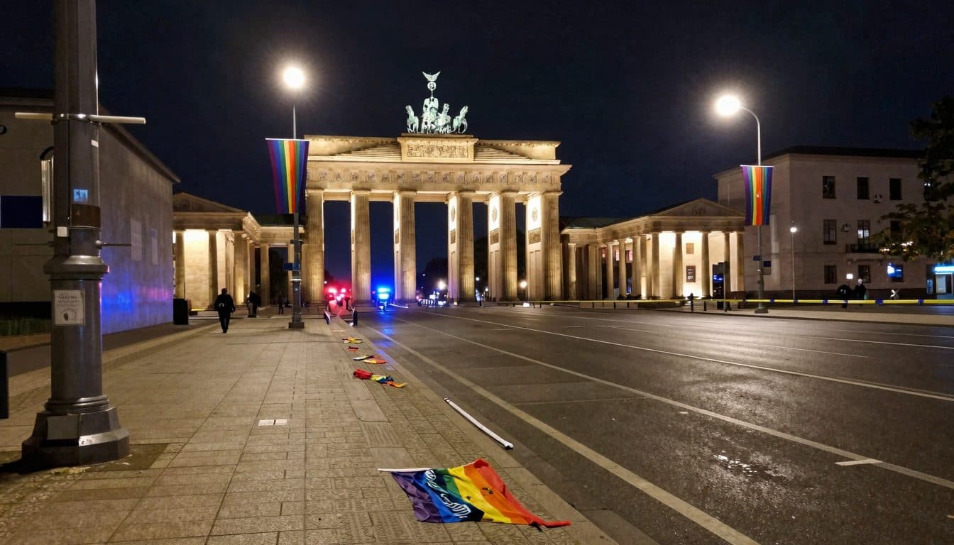 Cancelan el desfile del Orgullo de Berlín tras arrollar un coche a la multitud, causando al menos un muerto