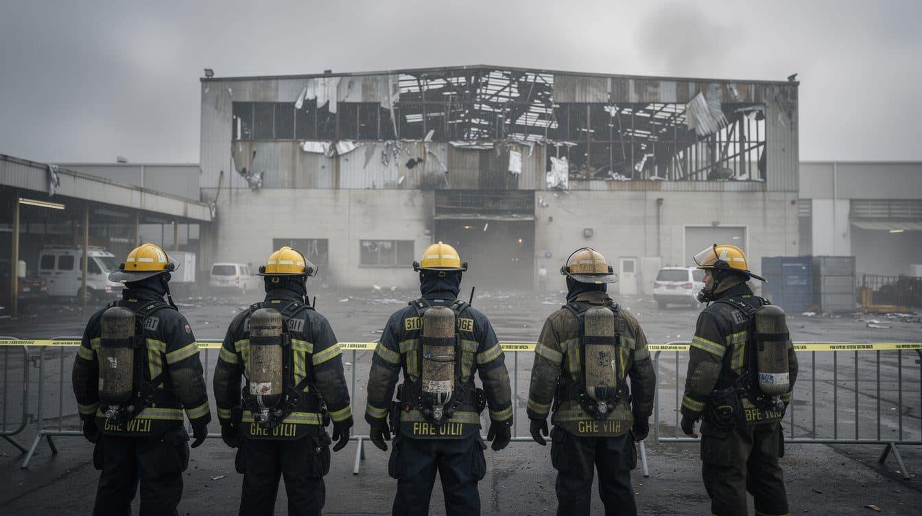 Asciende a once la cifra de muertos por la implosión de un tanque químico en una papelera de Washington