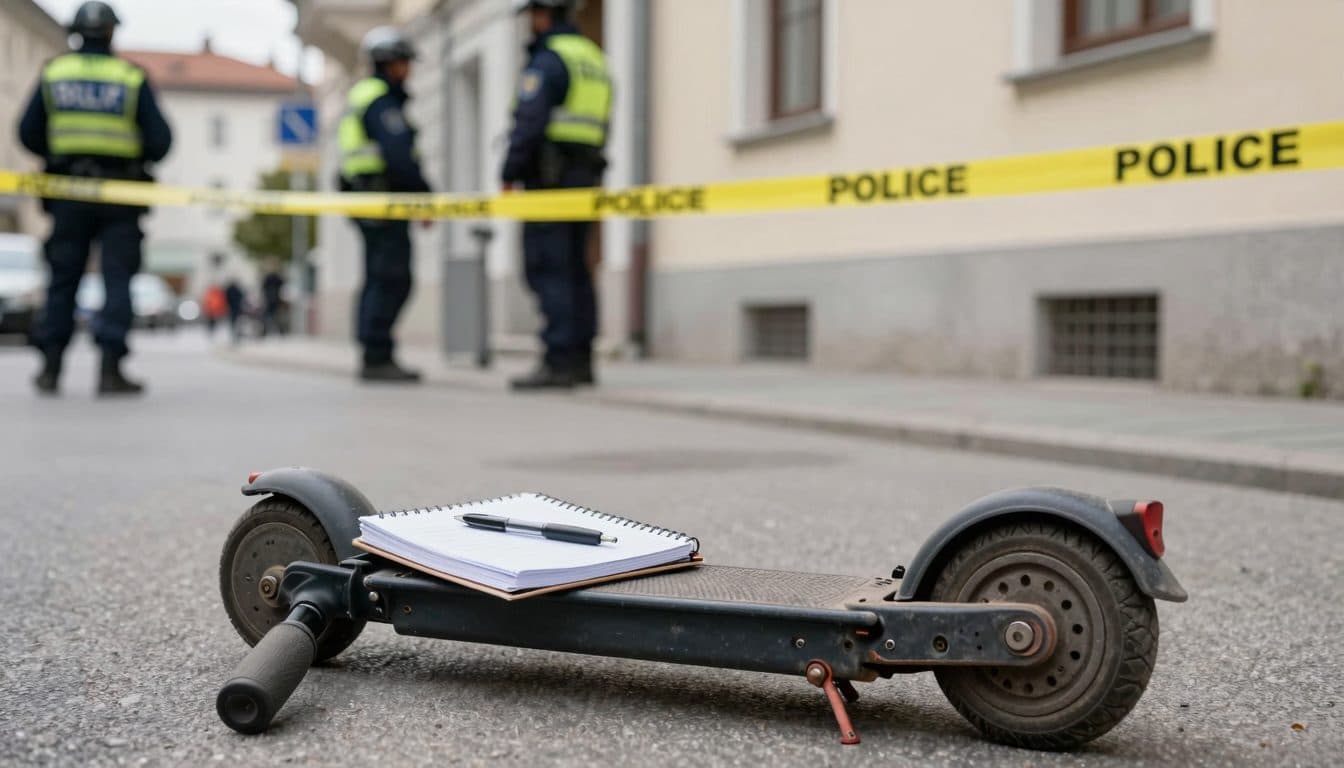 Accidente Kufstein: joven de 17 años con patinete eléctrico trucado