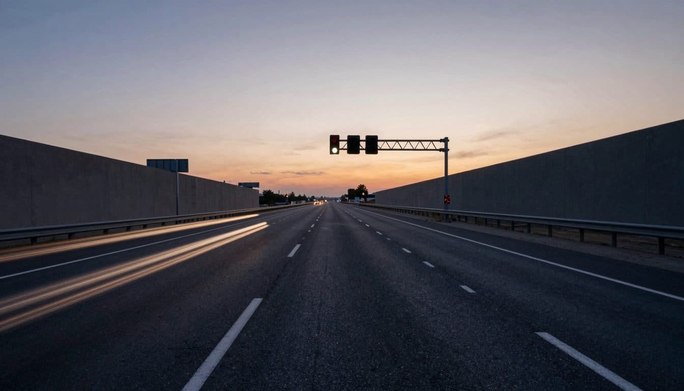 A9 cerca de Rottenmann: conductor circulaba a 222 km/h y retó a una patrulla encubierta
