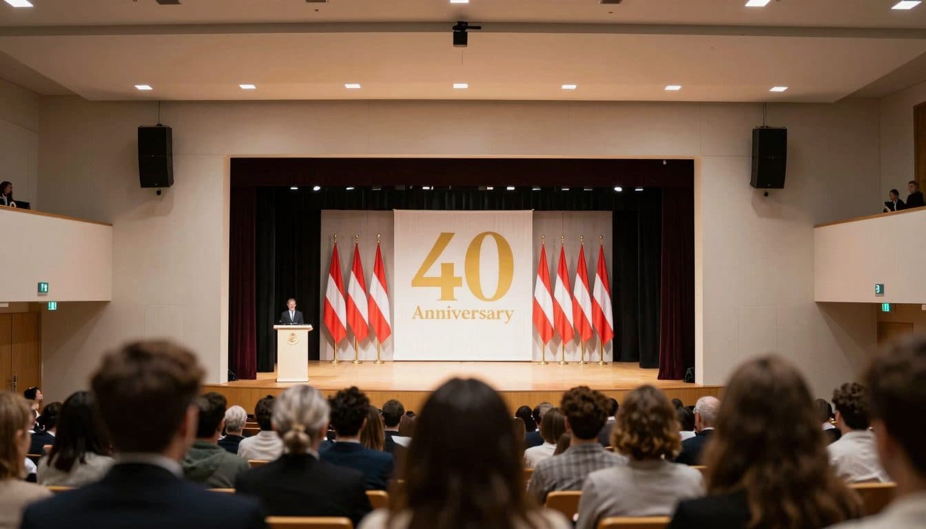 St. Pölten celebra 40 años como capital del estado: acto oficial, balance económico y una comparación con gulash