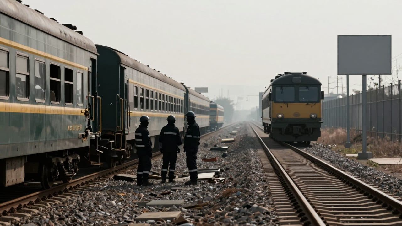 Ataque ruso a un tren cerca de la frontera polaca: un tren especial con un asesor de Merz circulaba por la misma vía