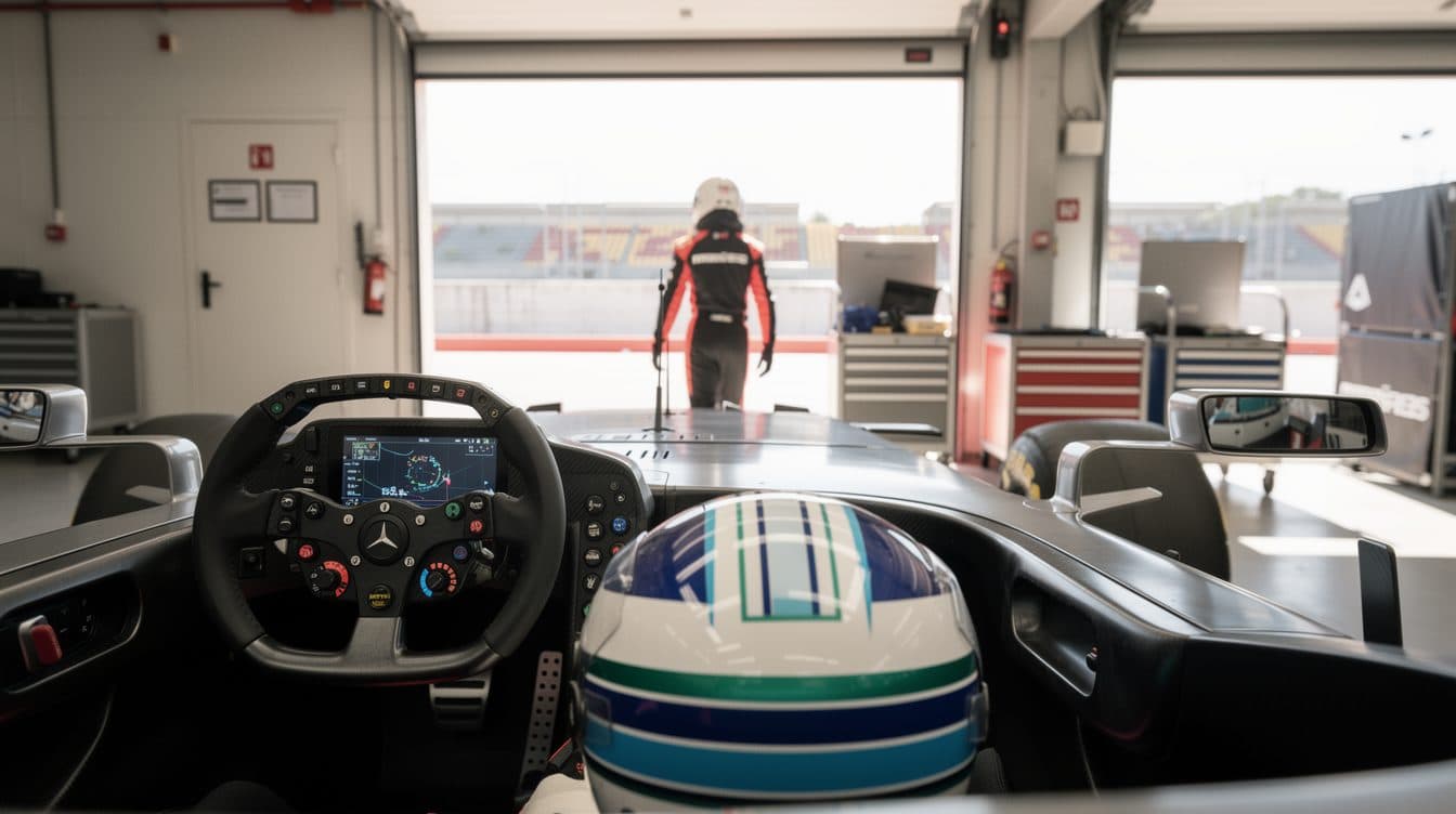 Russell marca el mejor tiempo en Barcelona, siete jóvenes pilotos acumulan práctica en Fórmula 1