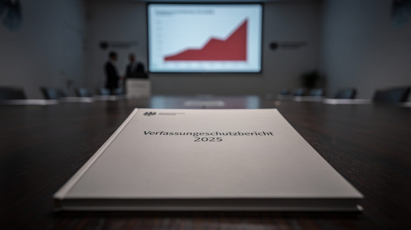 Extremismo de derecha en Brandeburgo: máximo histórico en 2025 según el informe de la Oficina de Protección de la Constitución