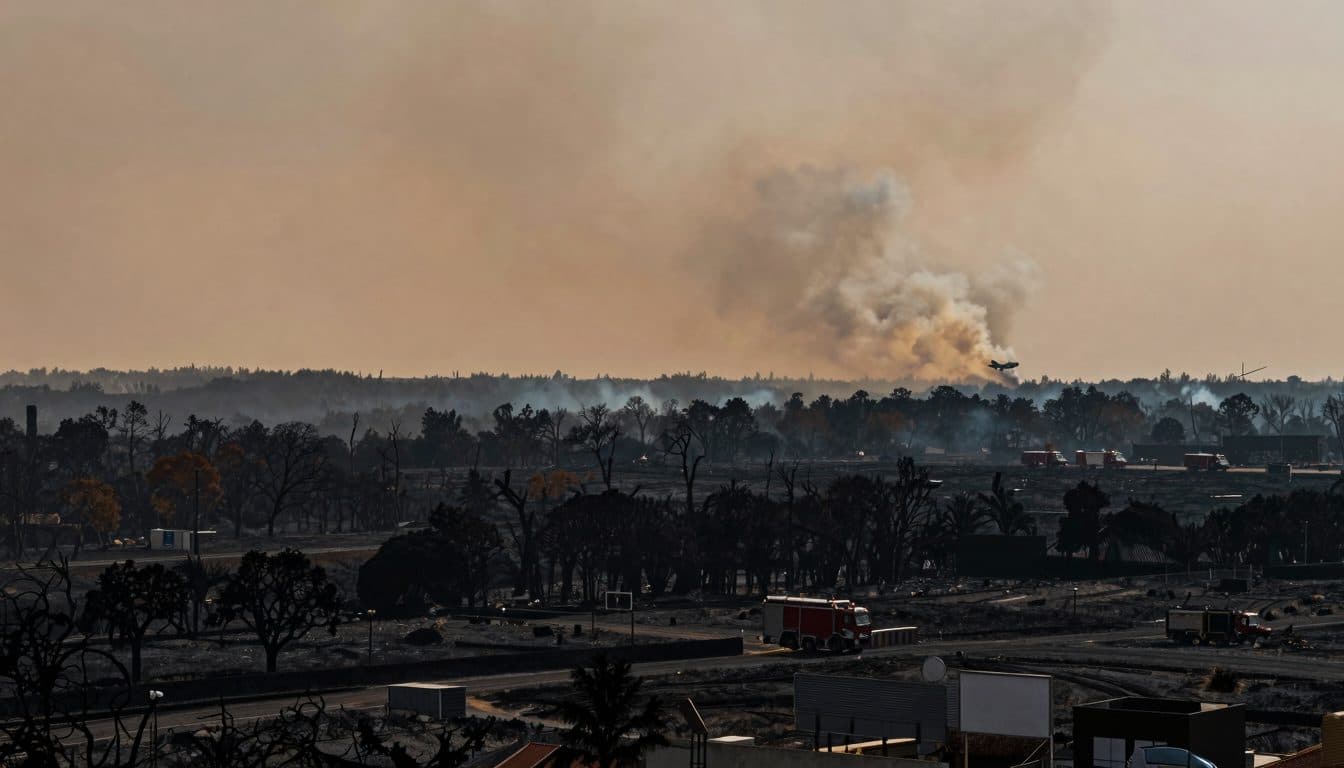 Incendios forestales cerca de Burdeos y en España: más de 220.000 personas evacuadas, se espera una nueva ola de calor