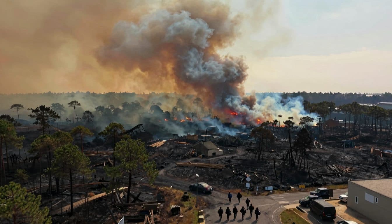 Incendios forestales sin precedentes obligan a más de 300.000 personas a huir en el sur de Europa