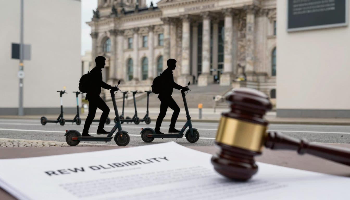 El Bundestag aprueba normas de responsabilidad más estrictas para los arrendadores de patinetes eléctricos