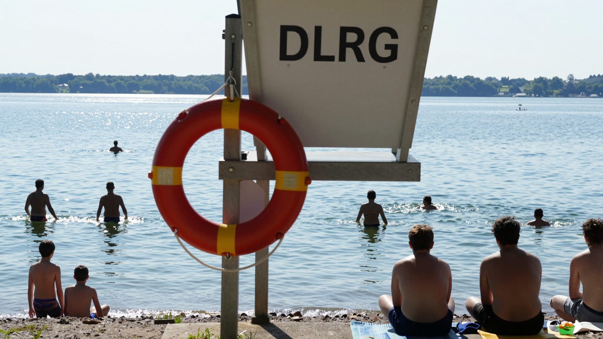 DLRG: Al menos 26 hombres y niños mueren en accidentes acuáticos durante un fin de semana de calor extremo