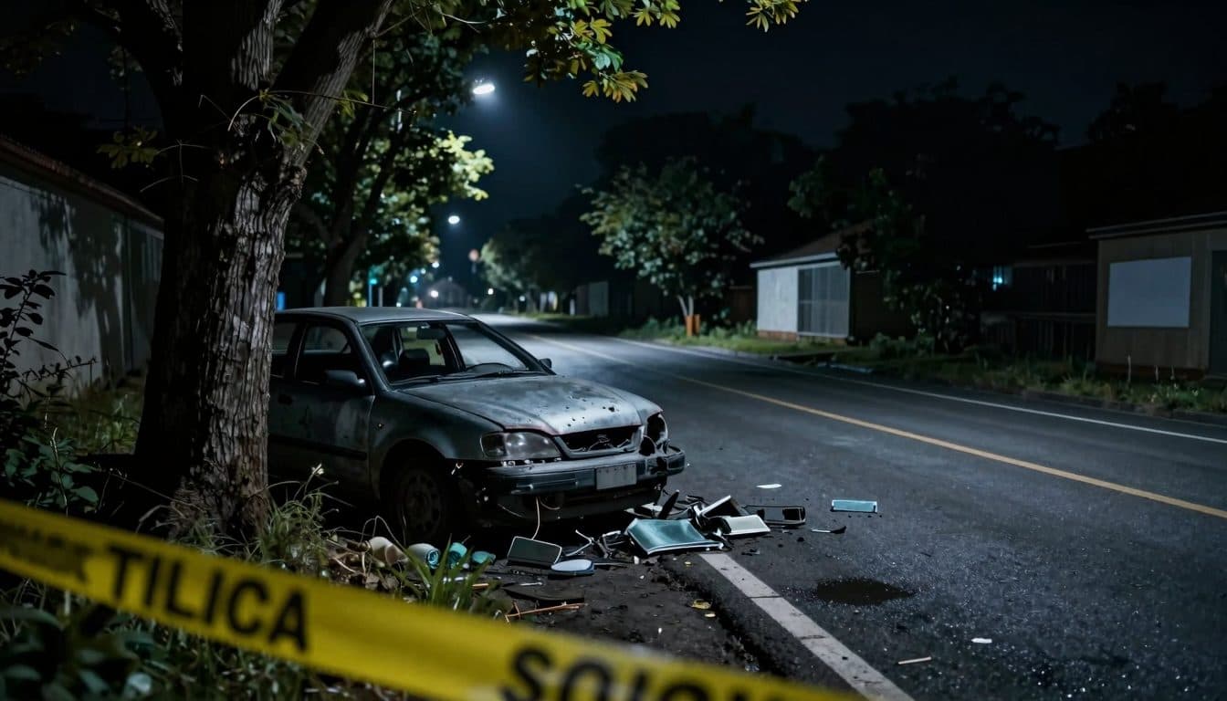 Dos hombres mueren en accidente de tráfico con impacto contra un árbol en Alta Austria