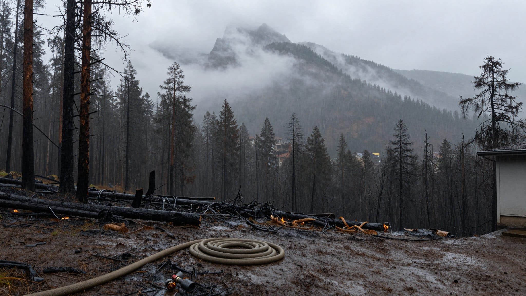 Fuertes lluvias frenan el incendio forestal en la provincia de Udine – Situación en Friuli-Venecia Julia