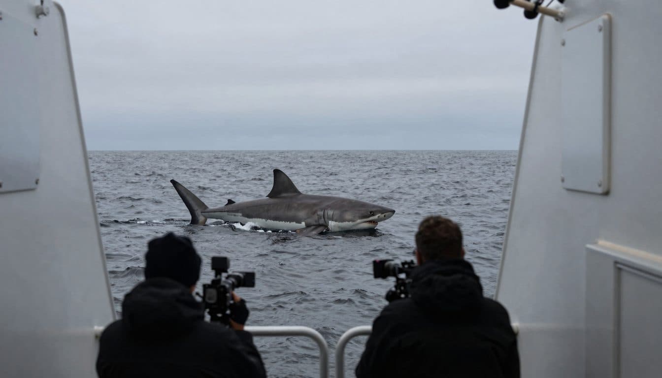 Tiburón blanco "Big Rose" avistado frente a Nova Scotia: podría alcanzar tamaño récord