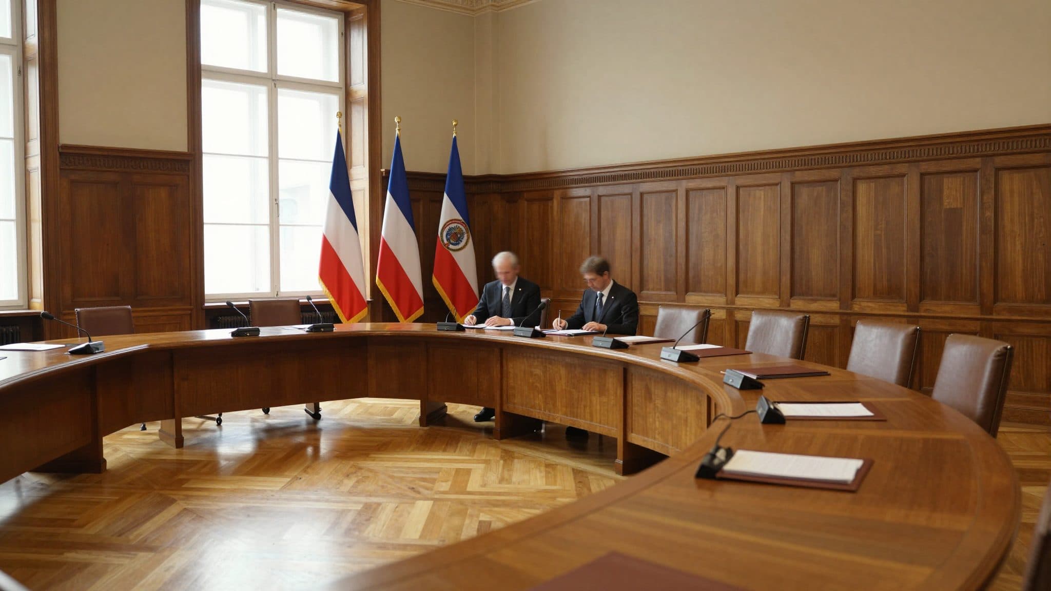Encuentro en Weimar: los ministros de Exteriores de Alemania, Francia y Polonia debaten sobre amenazas híbridas y el diálogo con Rusia