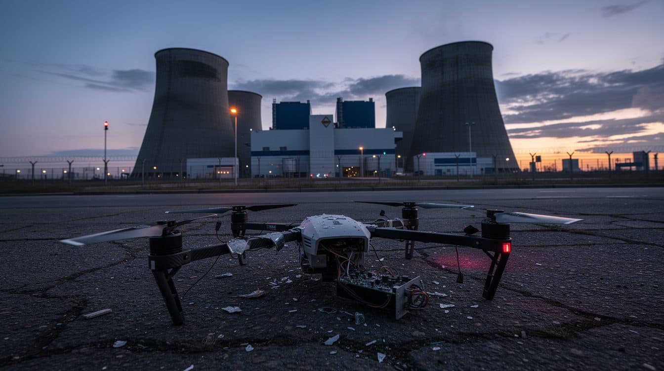 La IAEA, alarmada por el impacto de un dron en la central nuclear de Zaporiyia bajo ocupación rusa
