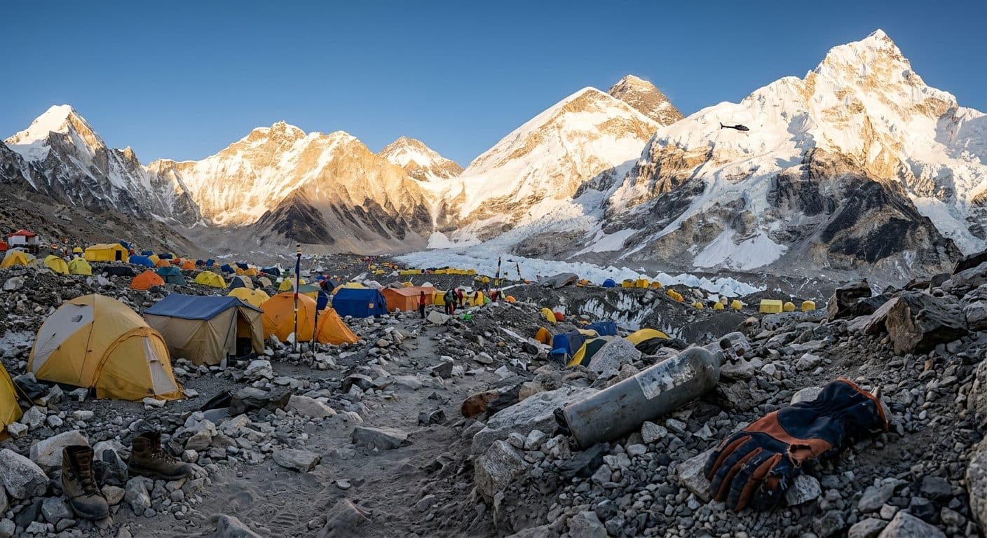 Tras seis días desaparecido: El guía del Everest Hillary Dawa Sherpa encontrado vivo en el campamento base