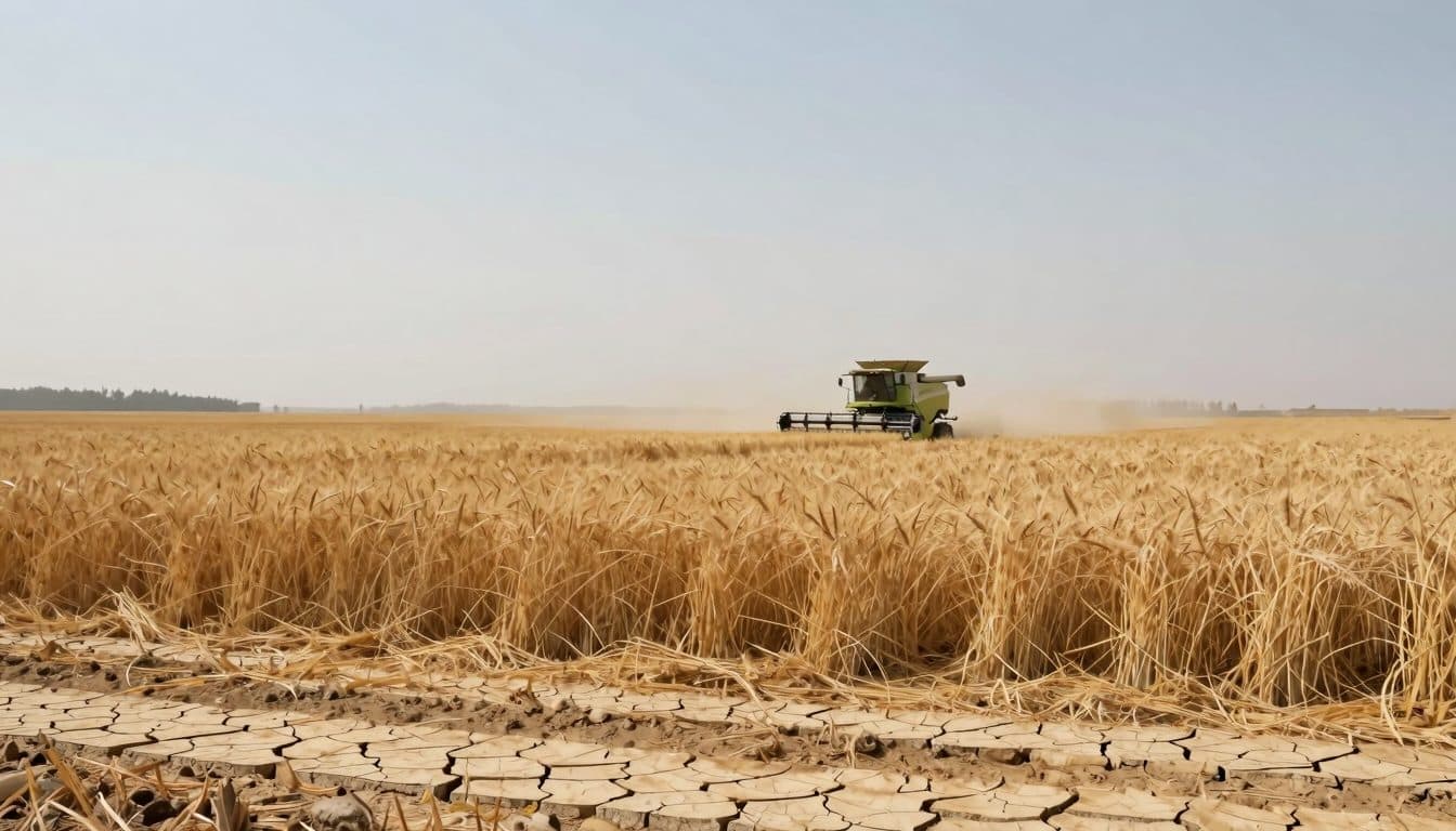 Los agricultores prevén una cosecha de cereales significativamente menor: la sequía y el calor presionan los campos