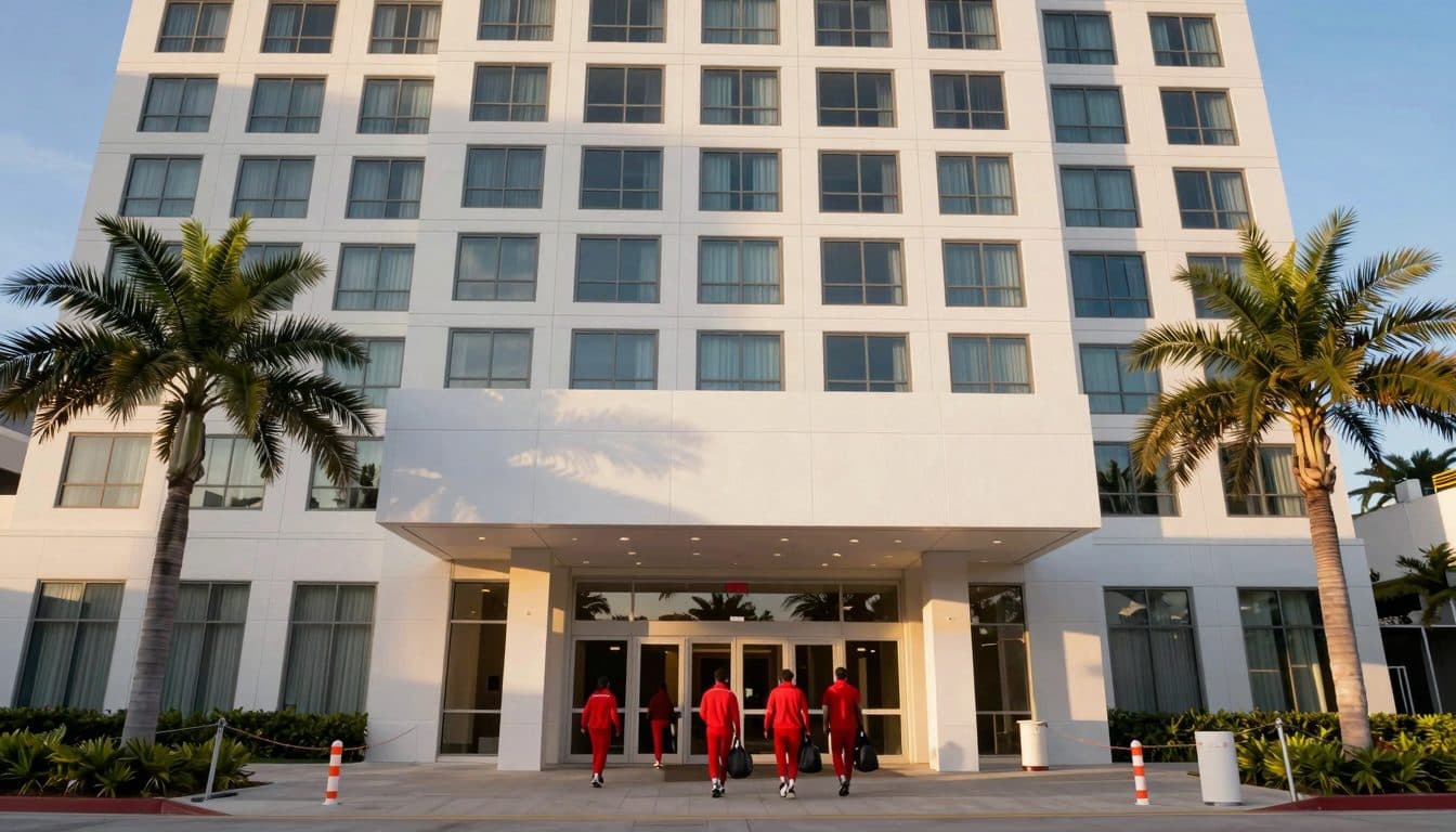 La selección de fútbol de Noruega se cambia de hotel antes del cuarto de final contra Inglaterra
