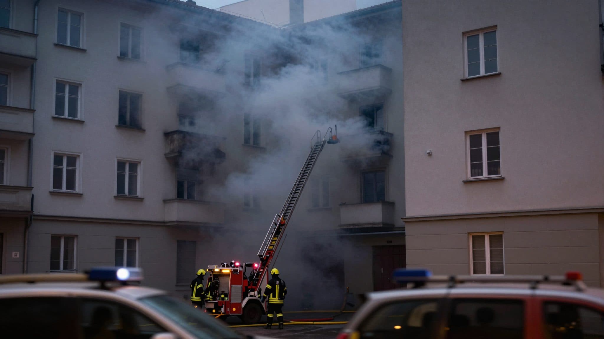 Incendio de vivienda en Viena-Meidling: hombre hospitalizado, las investigaciones sobre la causa están en curso