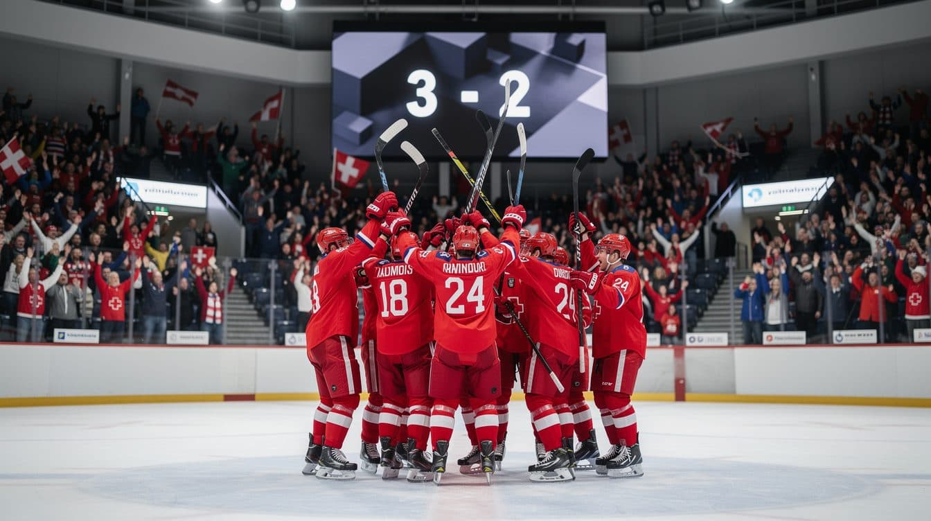 Noruega sorprende a Canadá en la prórroga y conquista su primer bronce mundial en hockey sobre hielo
