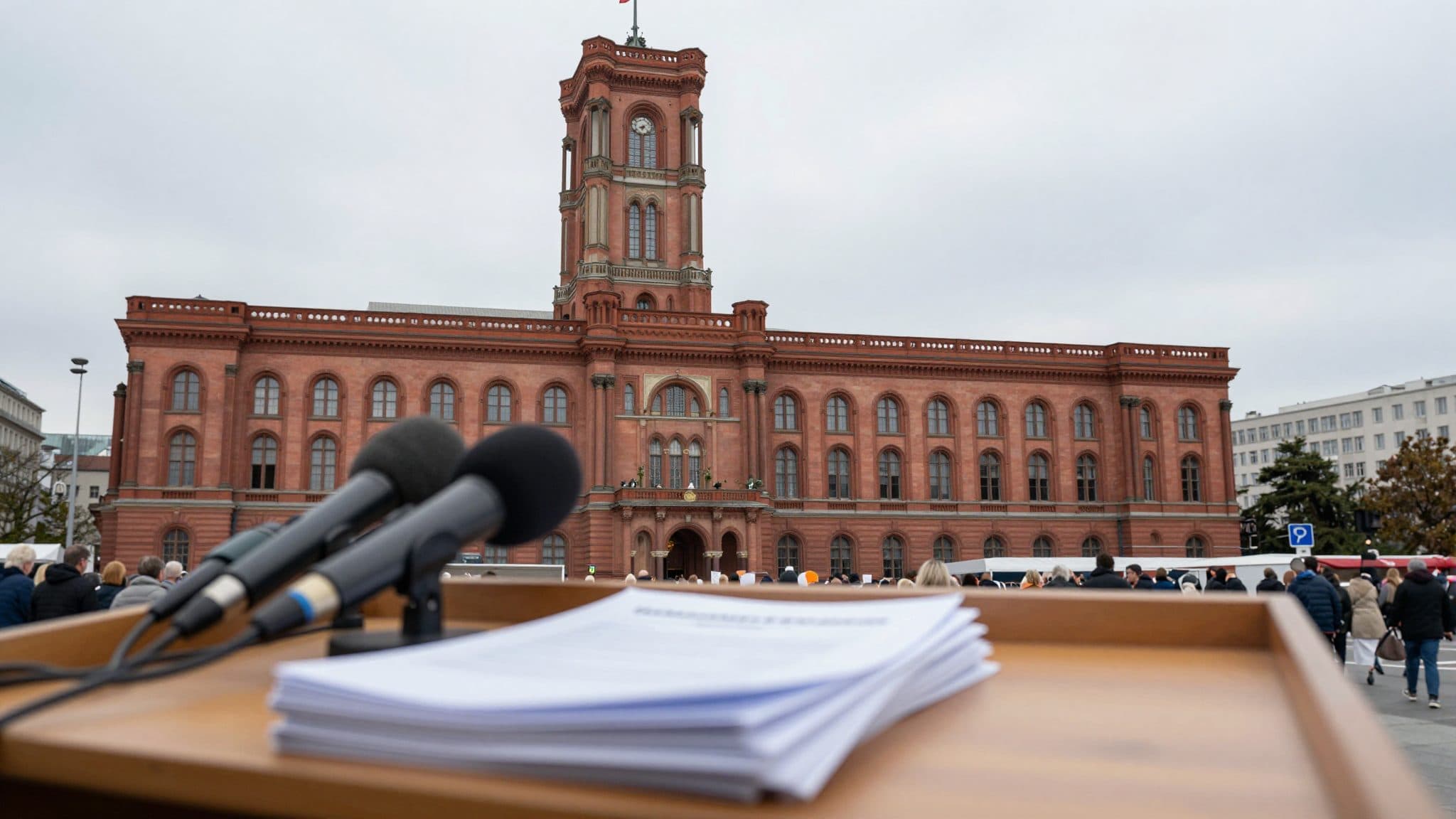 Una comisión de expertos presenta en el Rotes Rathaus el informe sobre el corte de electricidad en Berlín