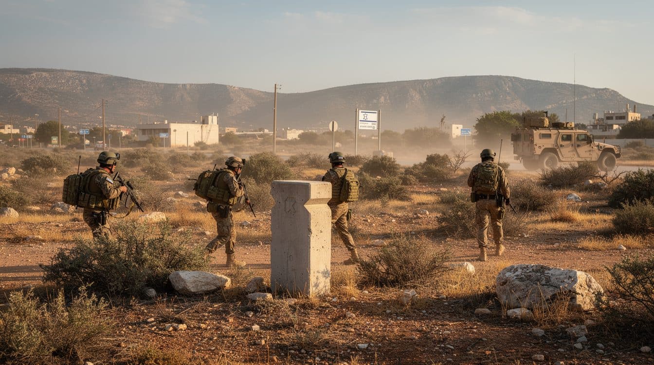 Israel lanza ofensiva terrestre más allá de la "línea amarilla" en el sur del Líbano
