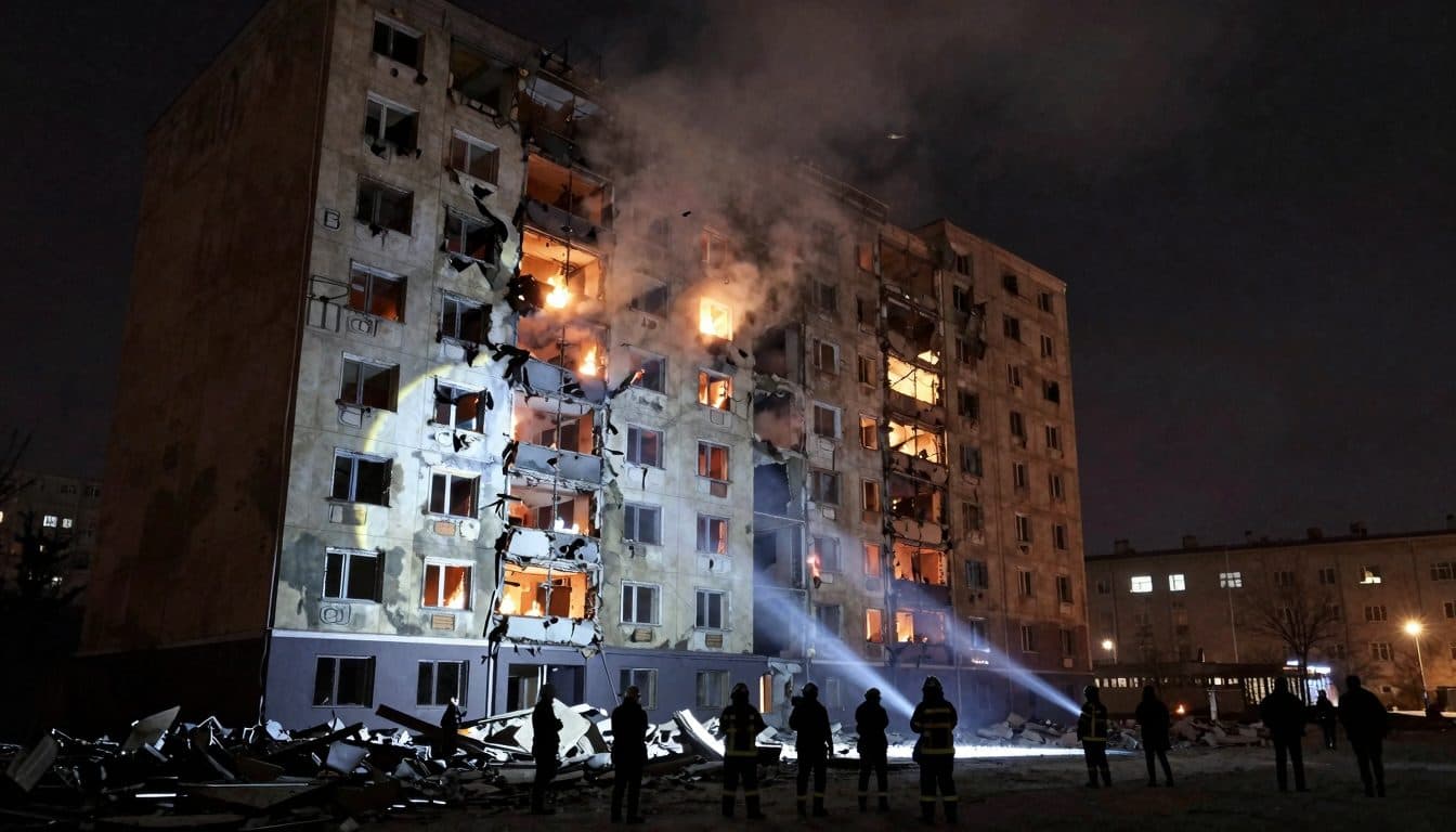 Rusia lanza la mayor ola de ataques desde el inicio de la guerra – al menos 13 muertos en Kiev
