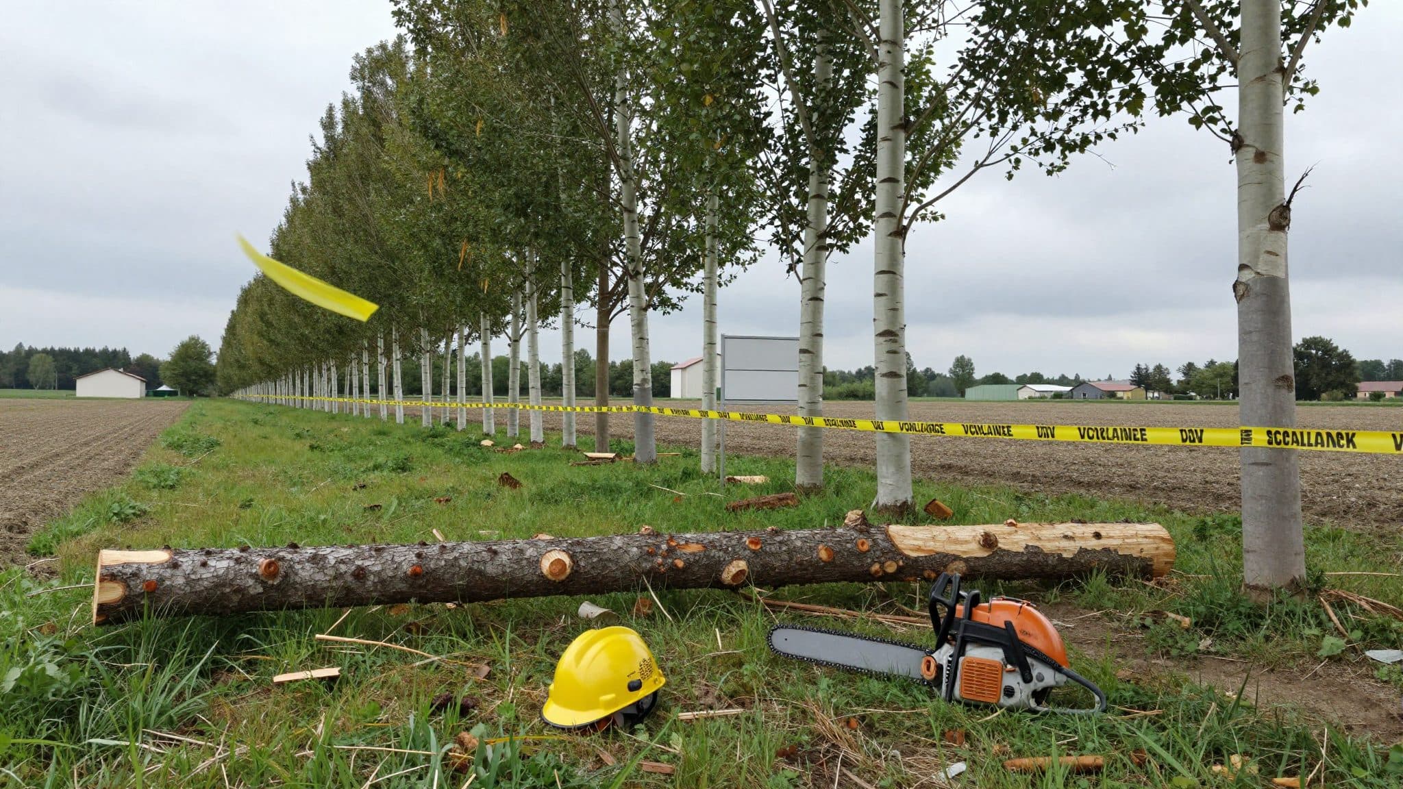 Accidente laboral mortal en Baja Austria: jefe de empresa de 52 años fallece durante trabajos de tala de árboles
